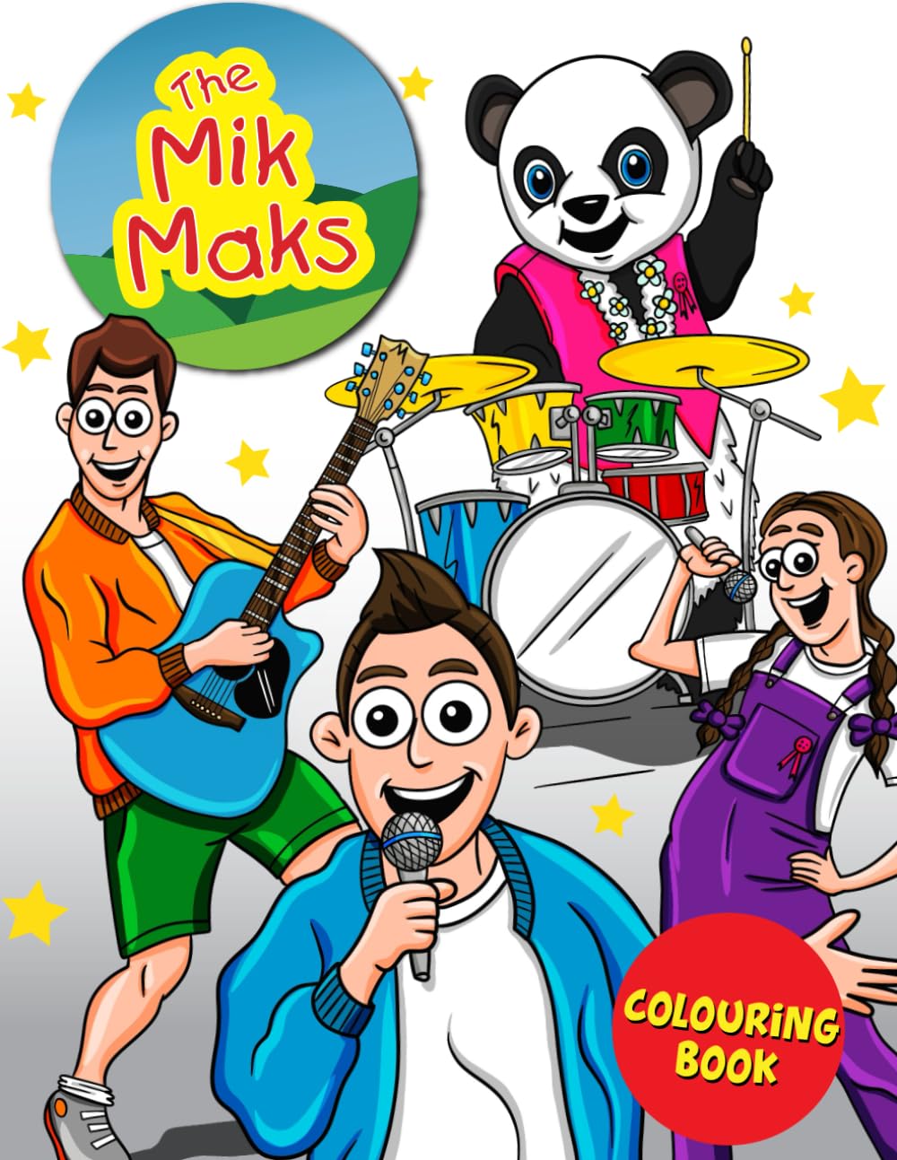 The Mik Maks: Colouring Book
