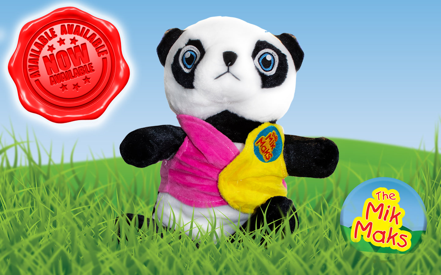 Plush Toy - Drums the Panda