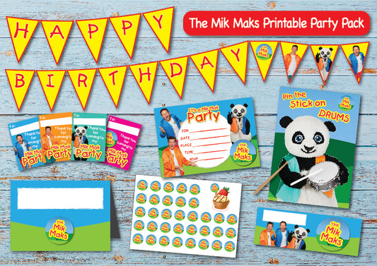 Birthday Party Digital Downloads