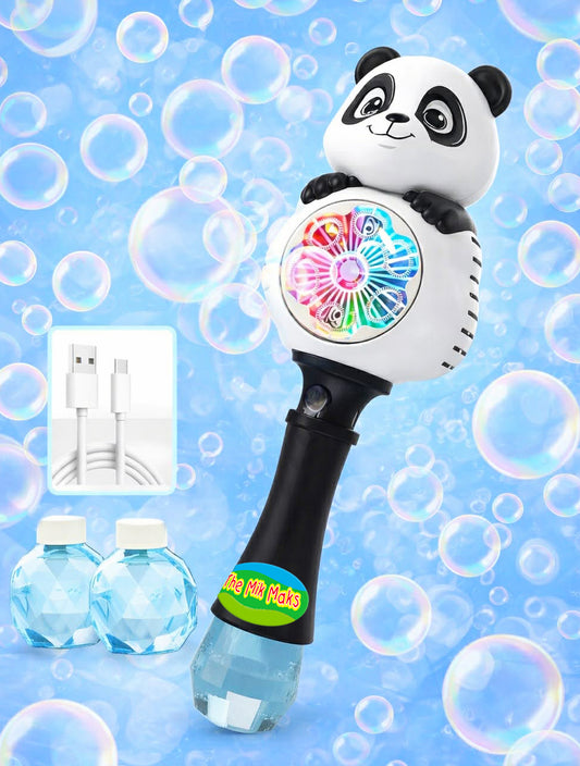 Drums the Panda Bubble wand- rechargeable